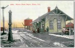 NKP Depot - Knox, Indiana - circa 1910